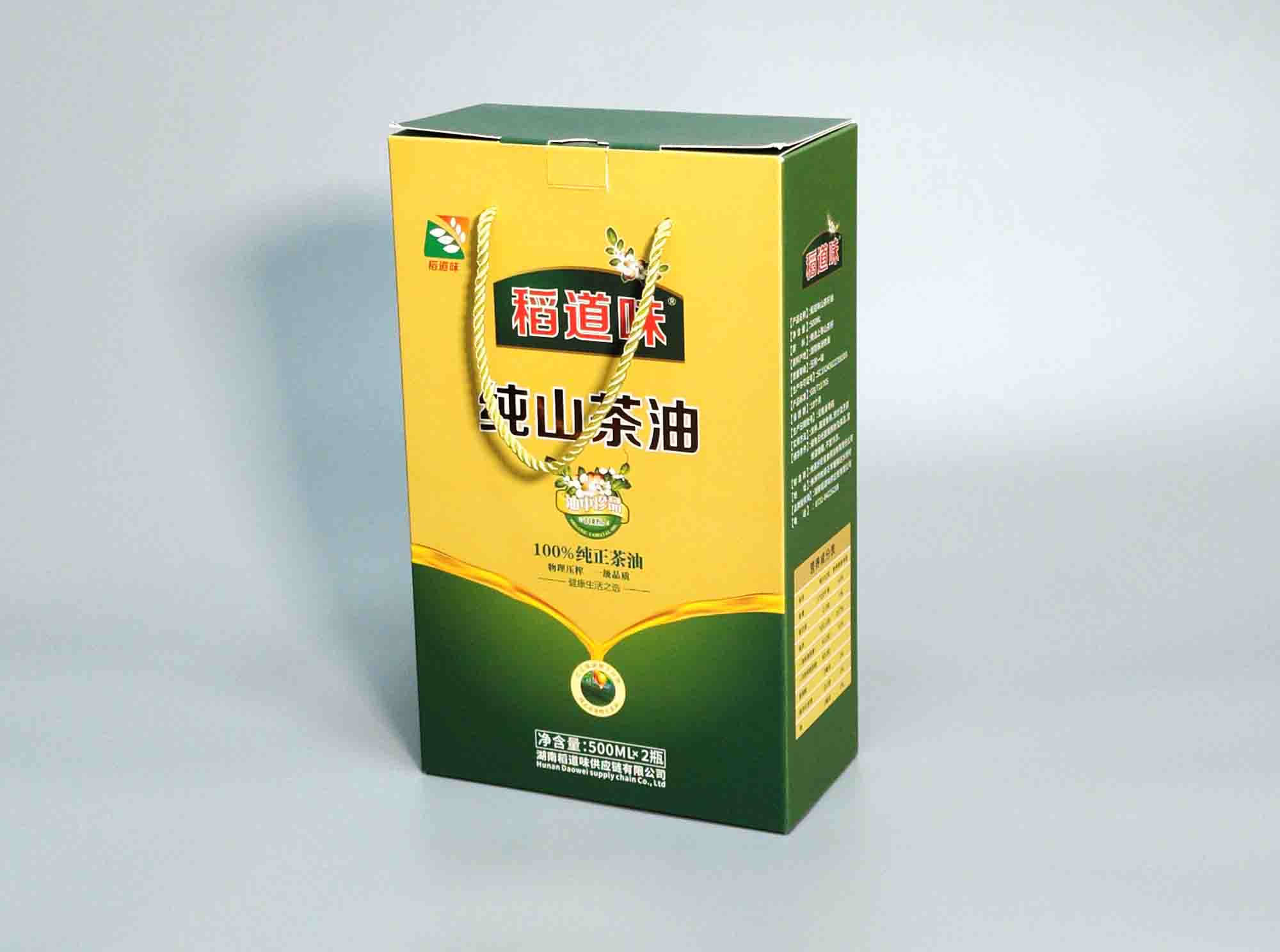 稻道味 山茶油包裝盒