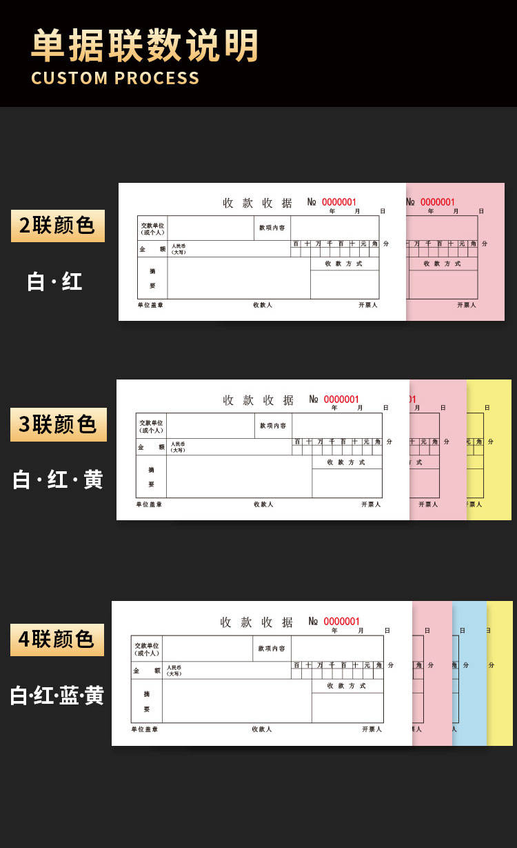 無碳復寫聯單1